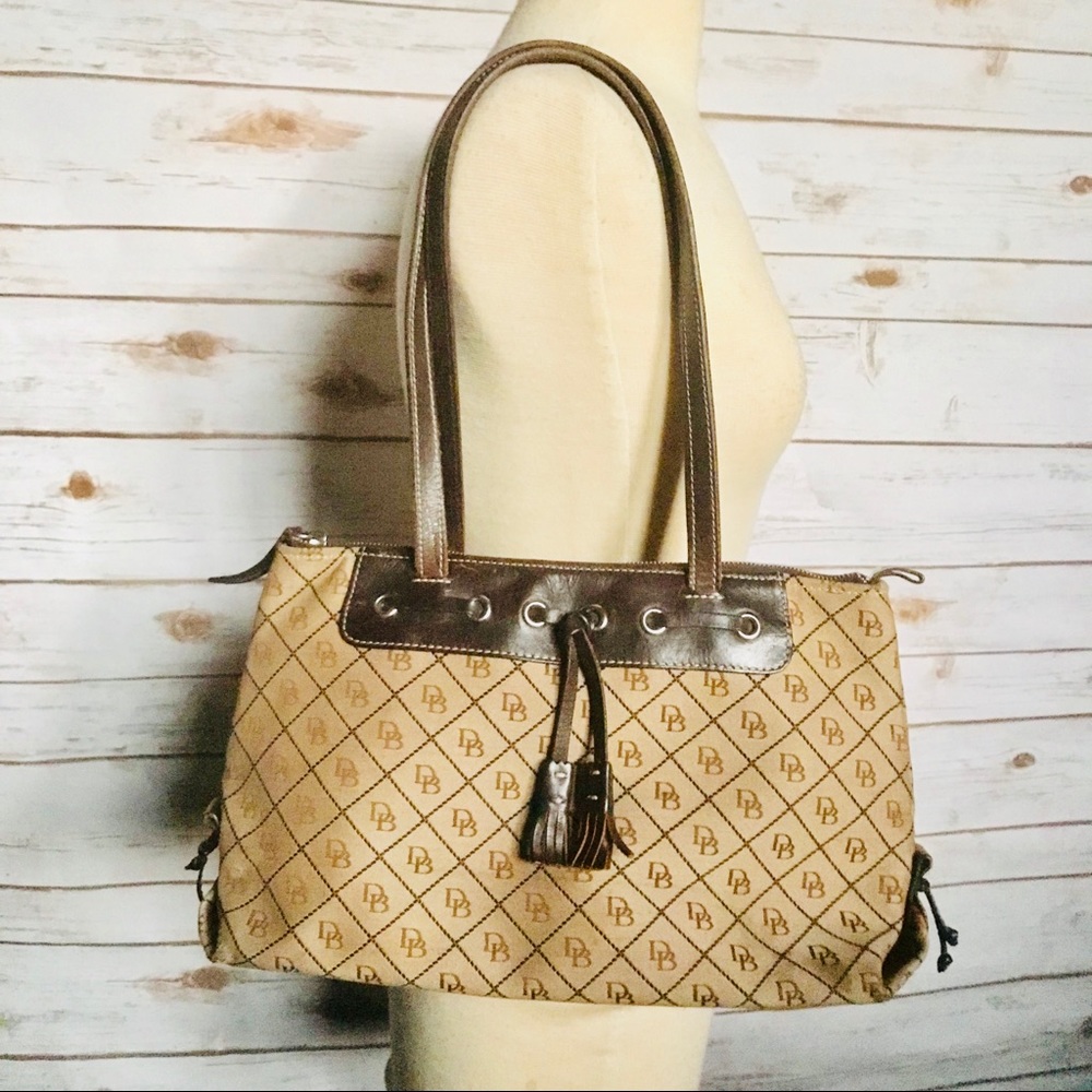 Dooney & Bourke Signature DB Jacquard Tote Bag
